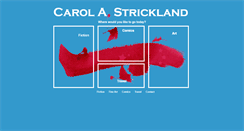 Desktop Screenshot of carolastrickland.com